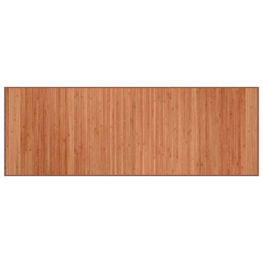 vidaXL Χαλί Ορθογώνιο Καφέ 70 x 200 εκ. Μπαμπού