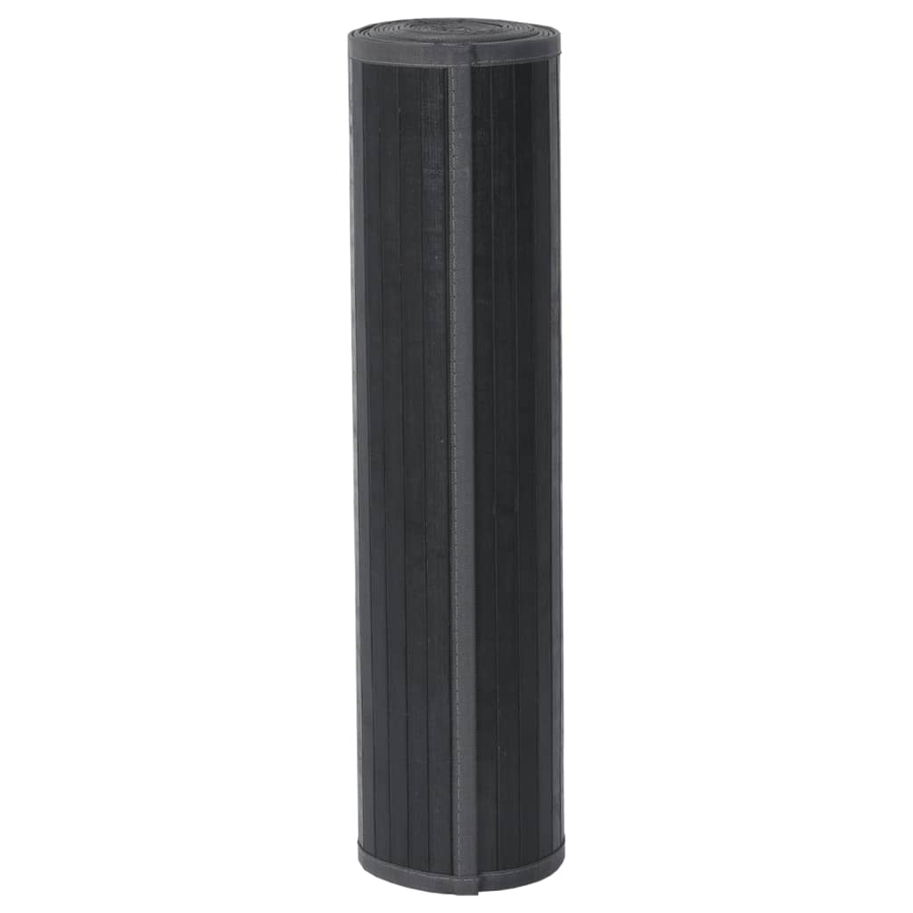 vidaXL Χαλί Ορθογώνιο Γκρι 70 x 500 εκ. Μπαμπού