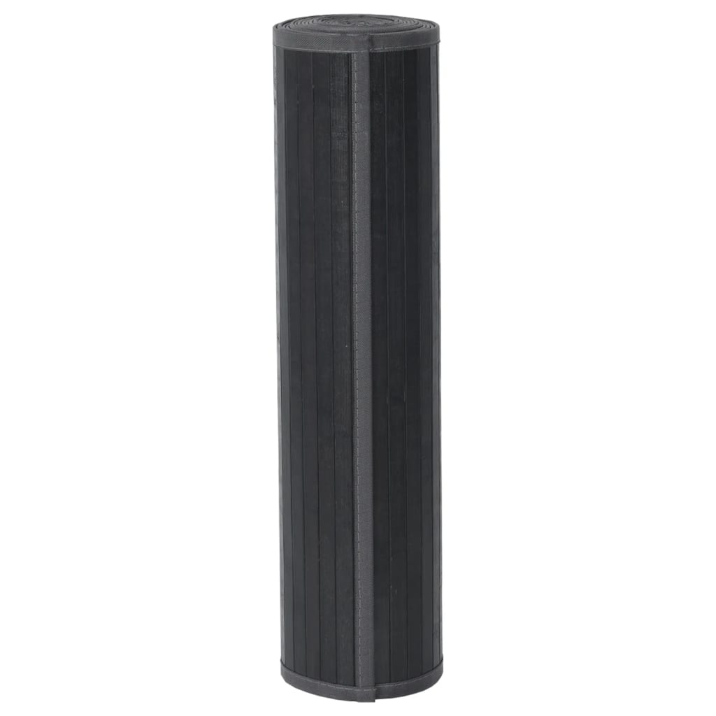 vidaXL Χαλί Ορθογώνιο Γκρι 70 x 1000 εκ. Μπαμπού