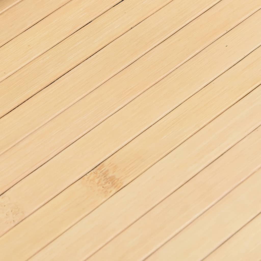 vidaXL Χαλί Ορθογώνιο Ανοιχτό Φυσικό 80 x 200 εκ. Μπαμπού