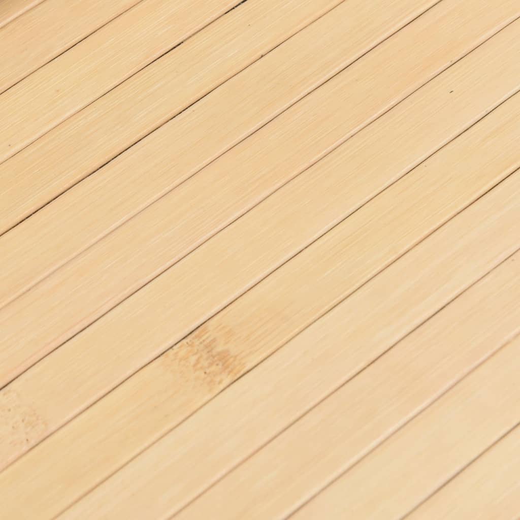 vidaXL Χαλί Ορθογώνιο Ανοιχτό Φυσικό 80 x 300 εκ. Μπαμπού