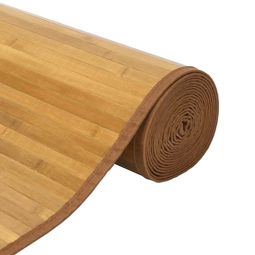 vidaXL Χαλί Ορθογώνιο Φυσικό 80 x 400 εκ. Μπαμπού