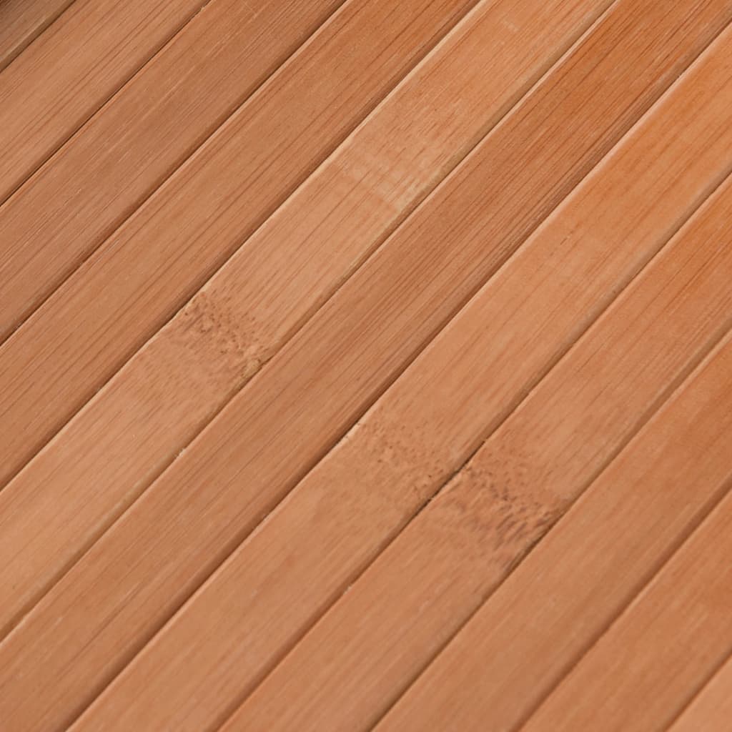 vidaXL Χαλί Ορθογώνιο Φυσικό 80 x 1000 εκ. Μπαμπού