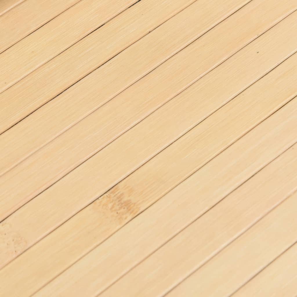 vidaXL Χαλί Ορθογώνιο Ανοιχτό Φυσικό 80 x 1000 εκ. Μπαμπού