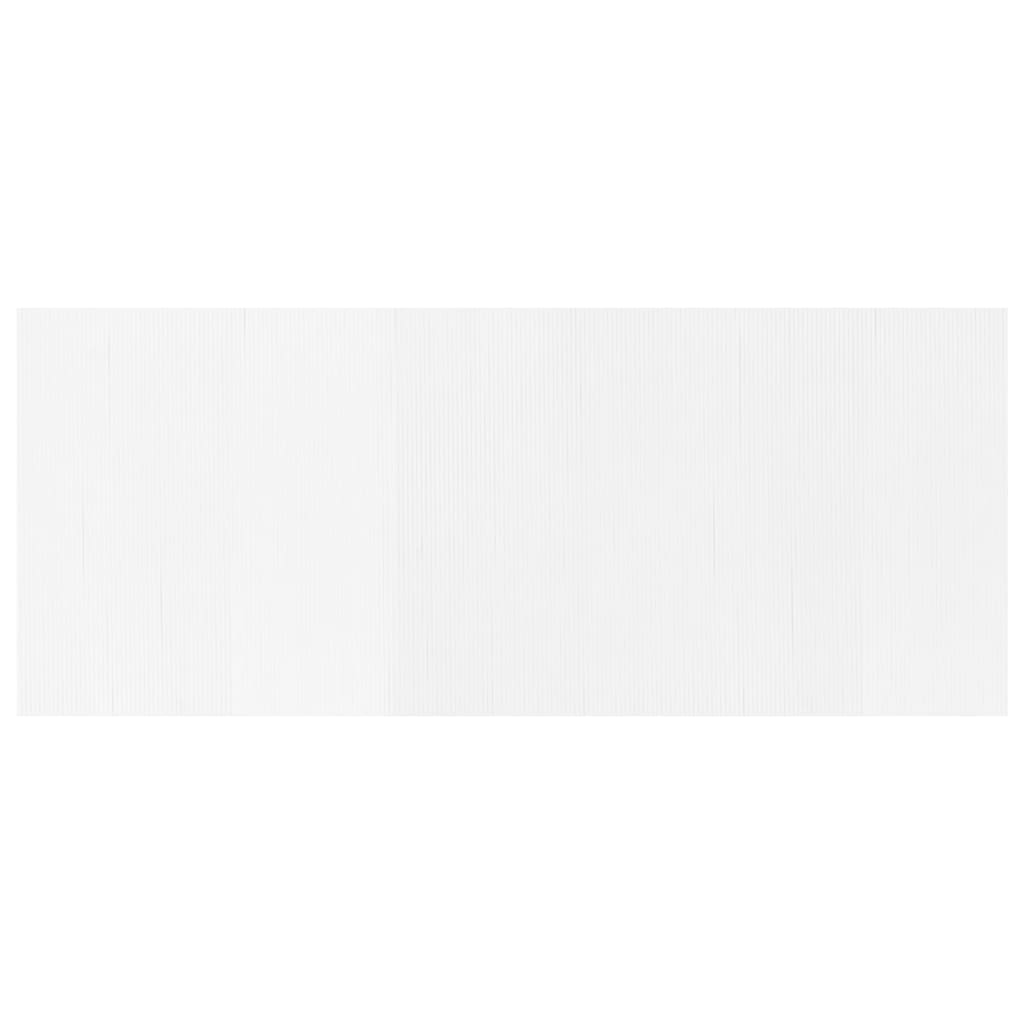 vidaXL Διαχωριστικό Δωματίου Λευκό 165 x 400 εκ. από Μπαμπού