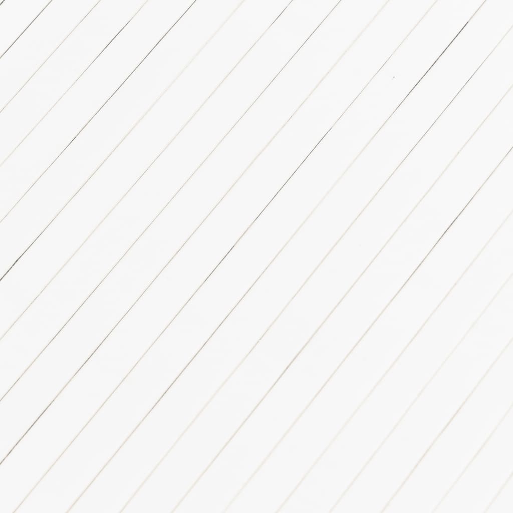 vidaXL Διαχωριστικό Δωματίου Λευκό 165 x 400 εκ. από Μπαμπού