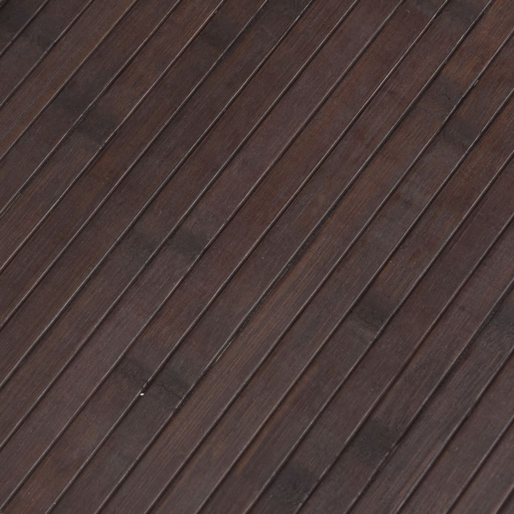 vidaXL Διαχωριστικό Δωματίου Σκούρο Καφέ 165 x 800 εκ. από Μπαμπού