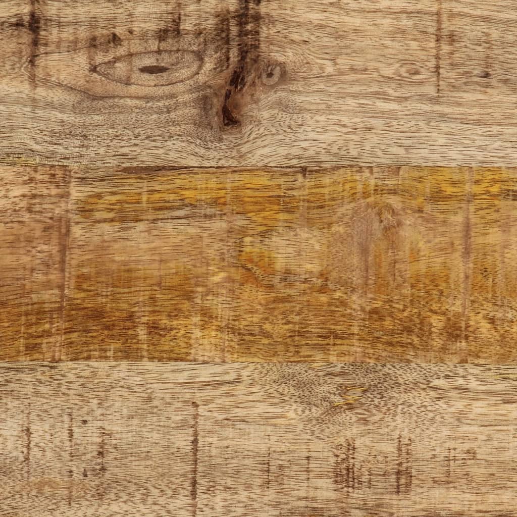 vidaXL Τρόλεϊ Κουζίνας 60x40x80 εκ. Μασίφ Ακατέργαστο Ξύλο Μάνγκο