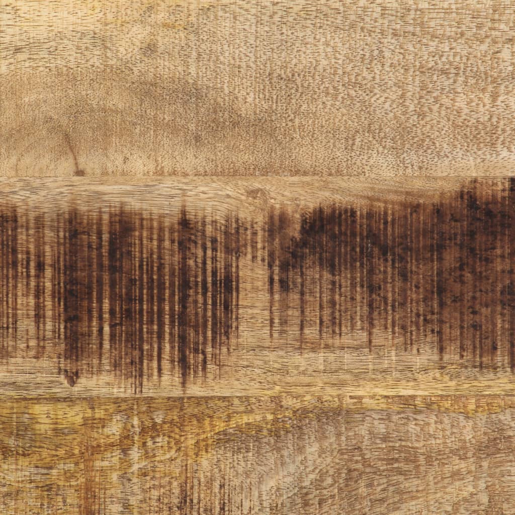 vidaXL Τραπέζι Κονσόλα 70x35x70 εκ. από Μασίφ Ακατέργαστο Ξύλο Μάνγκο