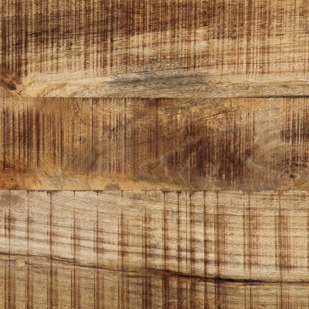 vidaXL Τραπέζι Κονσόλα 100x35x70 εκ. από Μασίφ Ακατέργαστο Ξύλο Μάνγκο