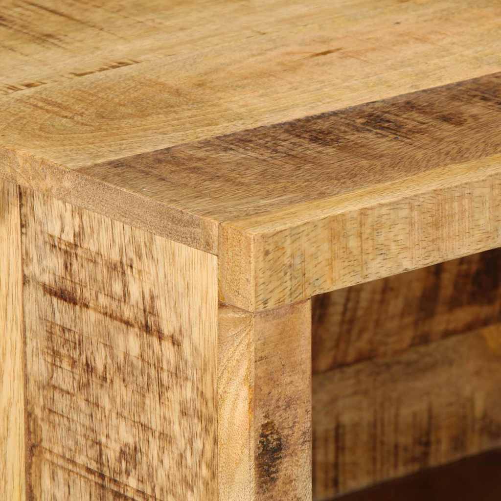 vidaXL Κομοδίνο Καφέ 40 x 30 x 25 εκ Στερεό ξύλο μάνγκο