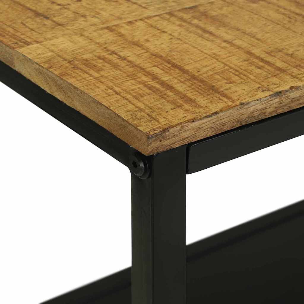 vidaXL Βιβλιοθήκη 70 x 35 x 110 εκ. Μασίφ ξύλο μάνγκο