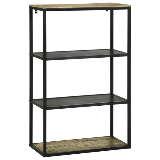 vidaXL Βιβλιοθήκη 70 x 35 x 110 εκ. Μασίφ ξύλο μάνγκο