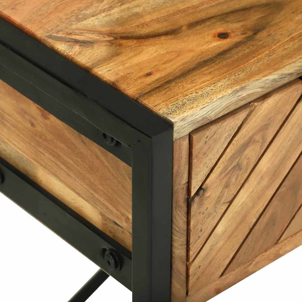 vidaXL Τραπέζι περιποίησης Καφέ 100 x 40 x 120 εκ. Στερεό Ξύλο Ακακίας