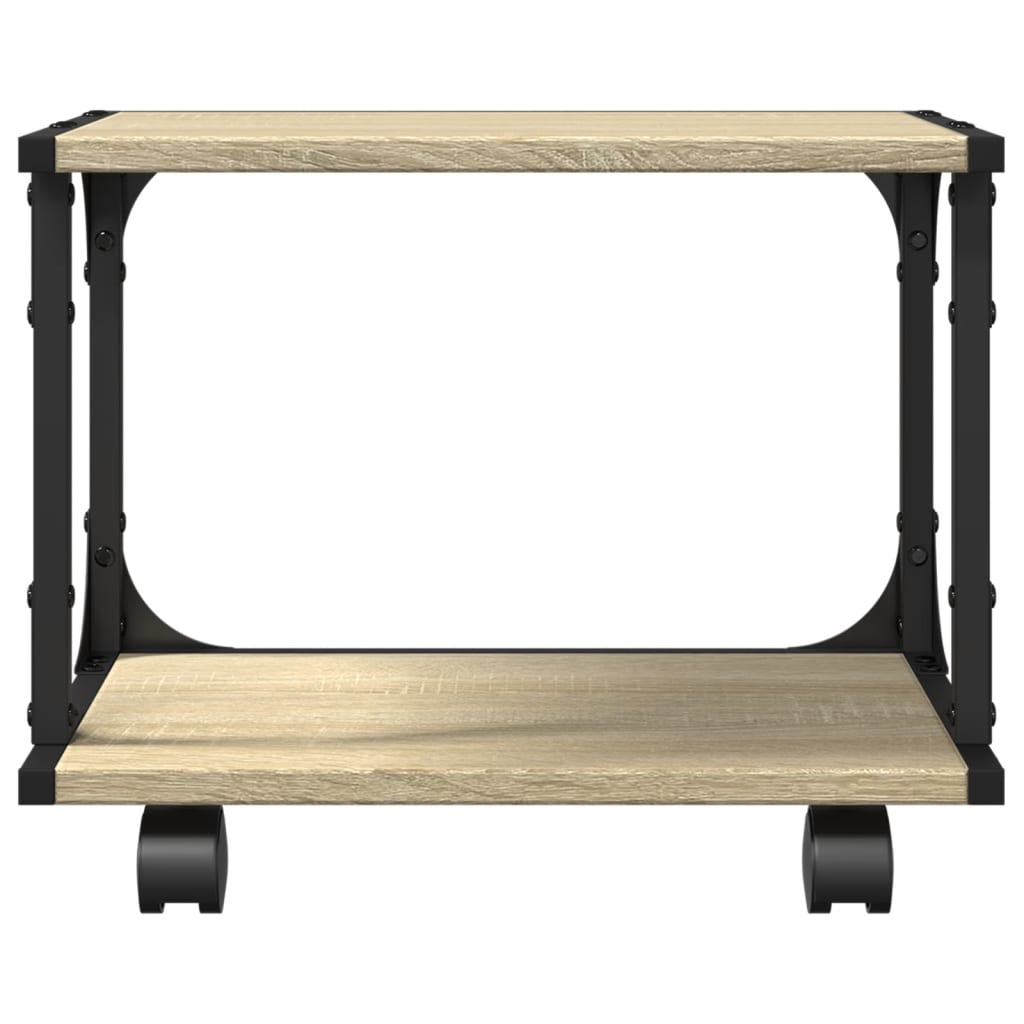 vidaXL Βάση Εκτυπωτή 2 Επιπέδων Sonoma Δρυς 41x28x33,5 εκ Επεξ. Ξύλο