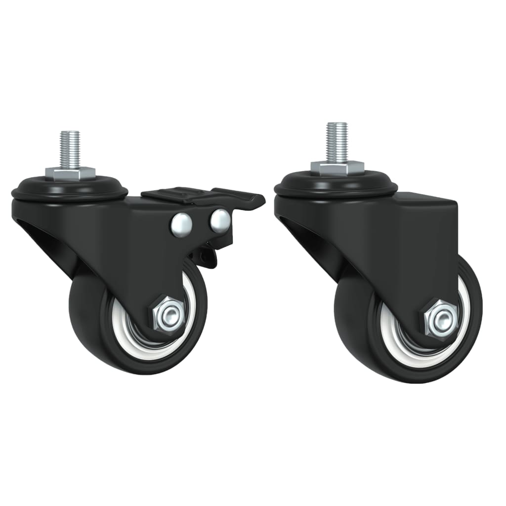 vidaXL Τραπεζάκι Σαλονιού Ροδάκια Καπνιστή Δρυς 91x55x34εκ. Επεξ. Ξύλο