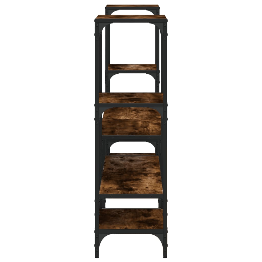 vidaXL Έπιπλο Τηλεόρασης Καπνιστή Δρυς 206,5x28,5x95 εκ. Επεξ. Ξύλο