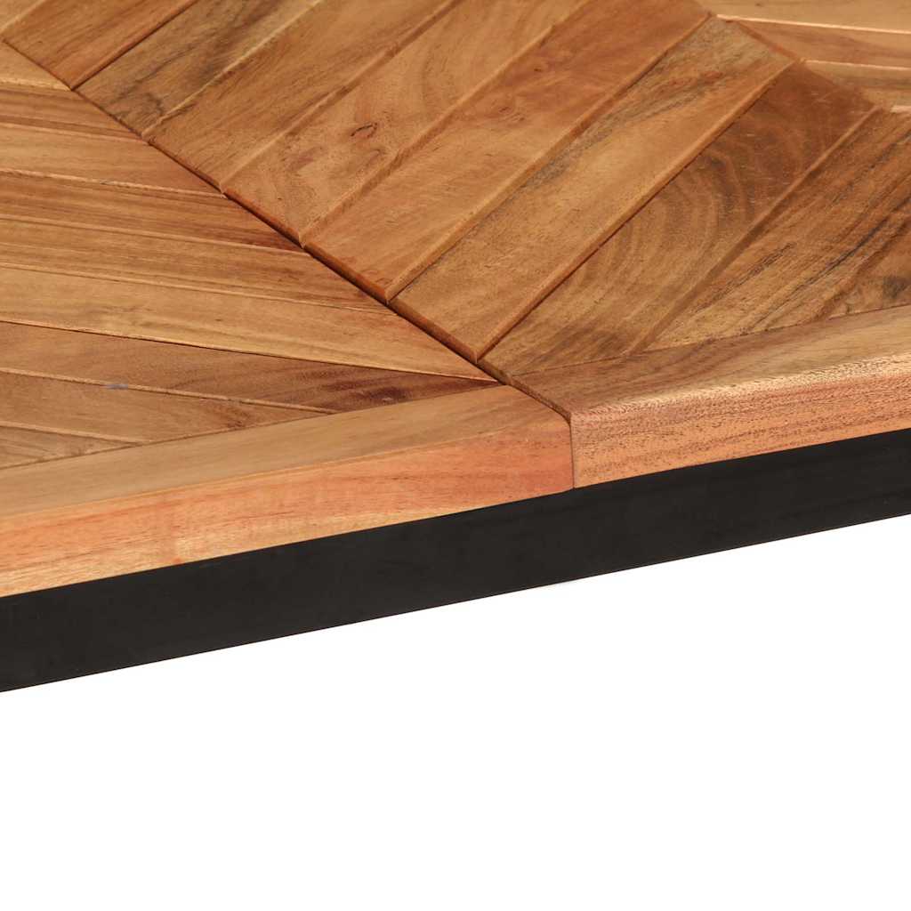 vidaXL Τραπεζαρία 140 x 70 x 75 εκ. από Μασίφ Ξύλο Ακακίας