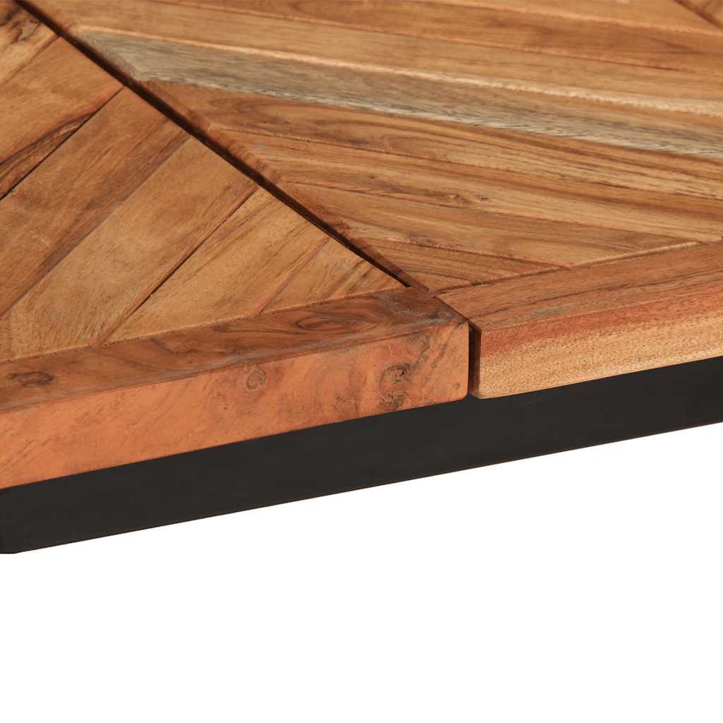 vidaXL Τραπεζαρία Κήπου 180 x 90 x 75 εκ. από Μασίφ Ξύλο Ακακίας