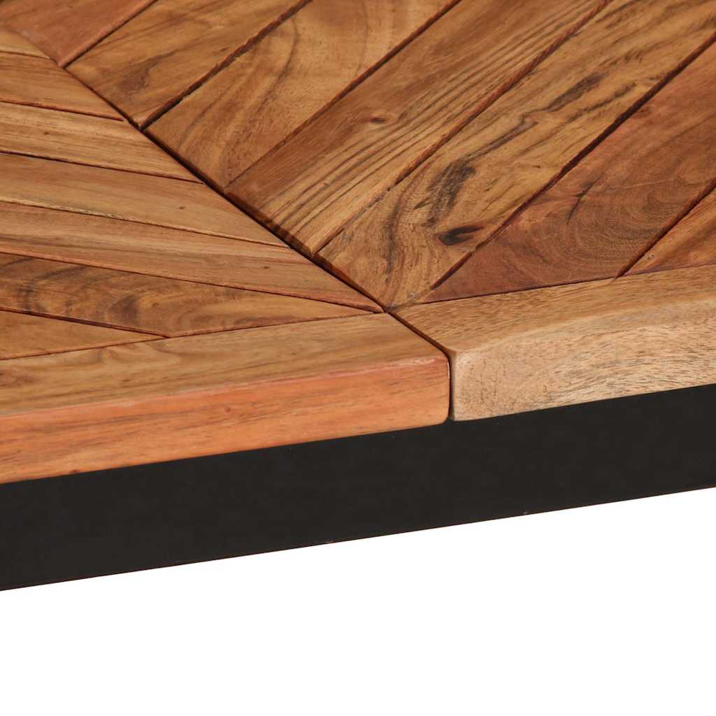 vidaXL Τραπεζαρία 200 x 100 x 75 εκ. από Μασίφ Ξύλο Ακακίας