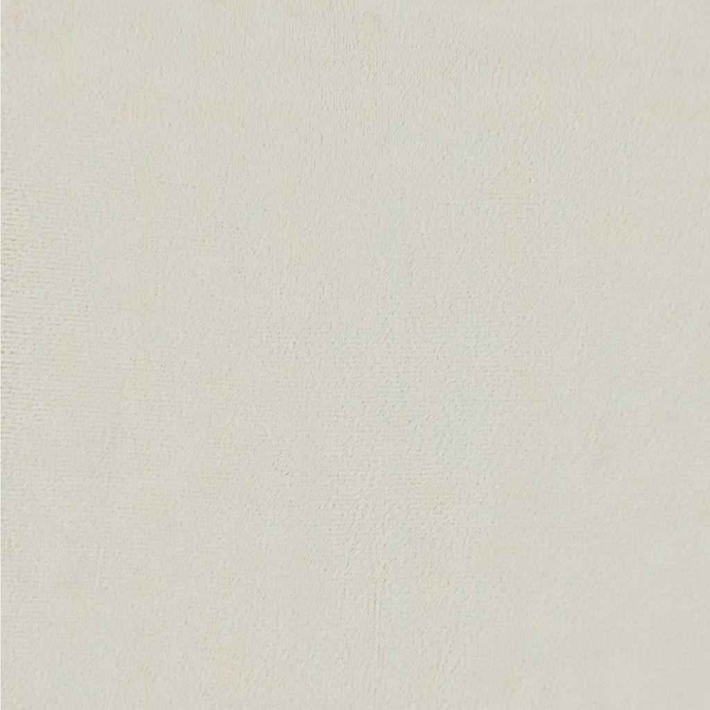 vidaXL Καναπές Κρεβάτι Διθέσιος Κρεμ Βελούδινος