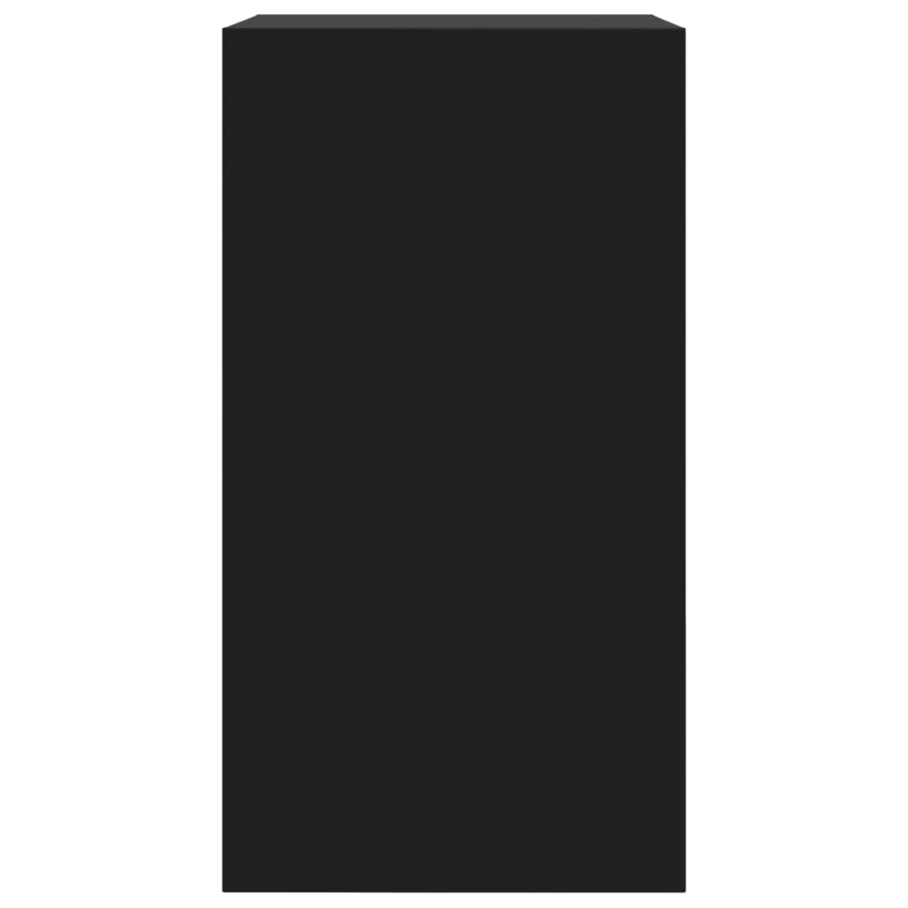 vidaXL Παπουτσοθήκη Μαύρη 60x34x63,5 εκ. από Επεξεργασμένο Ξύλο