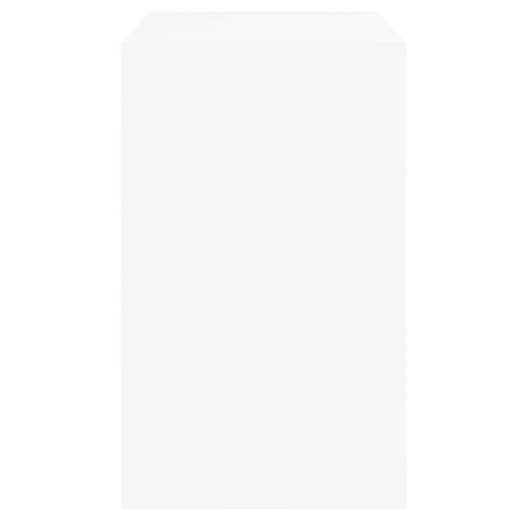 vidaXL Παπουτσοθήκη Λευκή 80x42x69 εκ. από Επεξεργασμένο Ξύλο