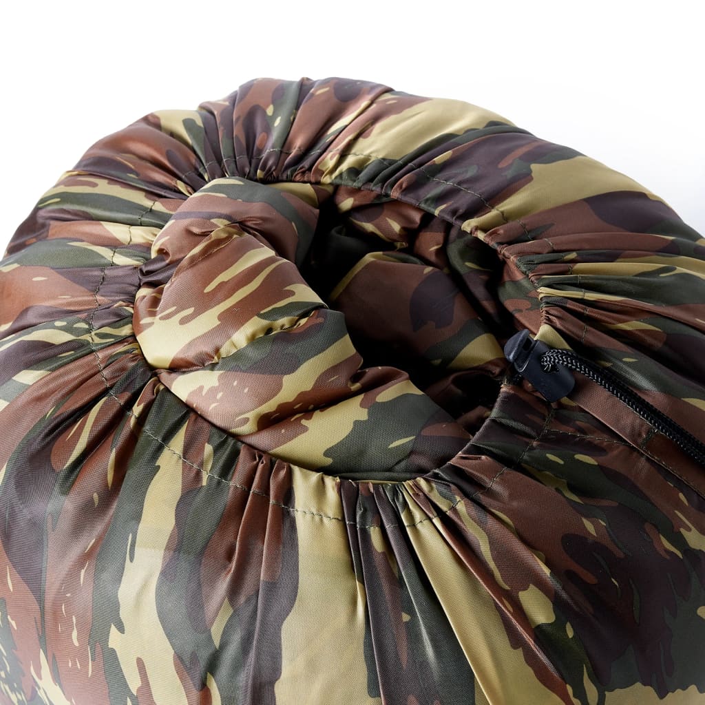 vidaXL Υπνόσακος Ενηλίκων Διπλός με Μαξιλάρια για Κάμπινγκ 3-4 Εποχές