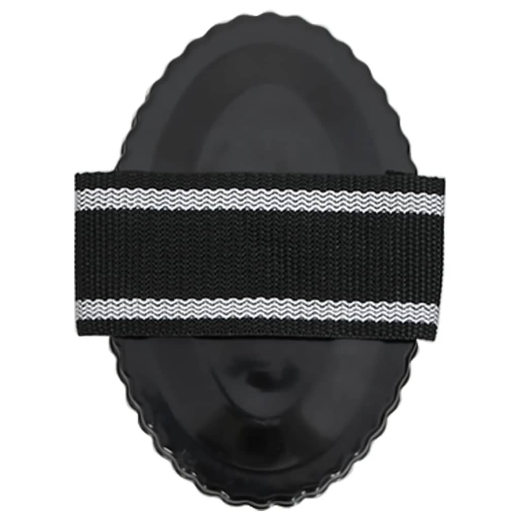 vidaXL Βούρτσες για Άλογα 3 Τεμ. Μαύρες από Ατσάλι