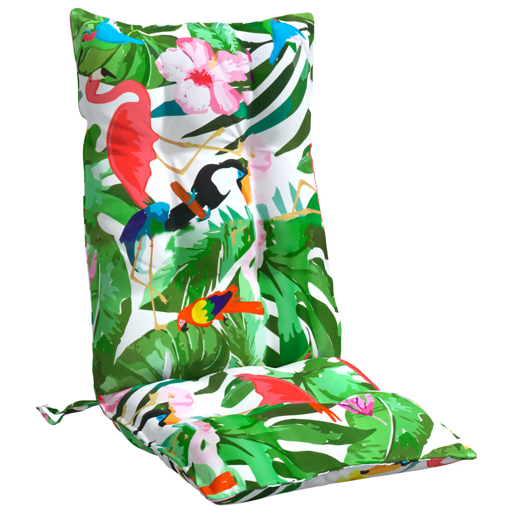 vidaXL Μαξιλάρια Καρέκλας με Ψηλή Πλάτη 4 τεμ. Πολύχρωμα Ύφασμα Oxford