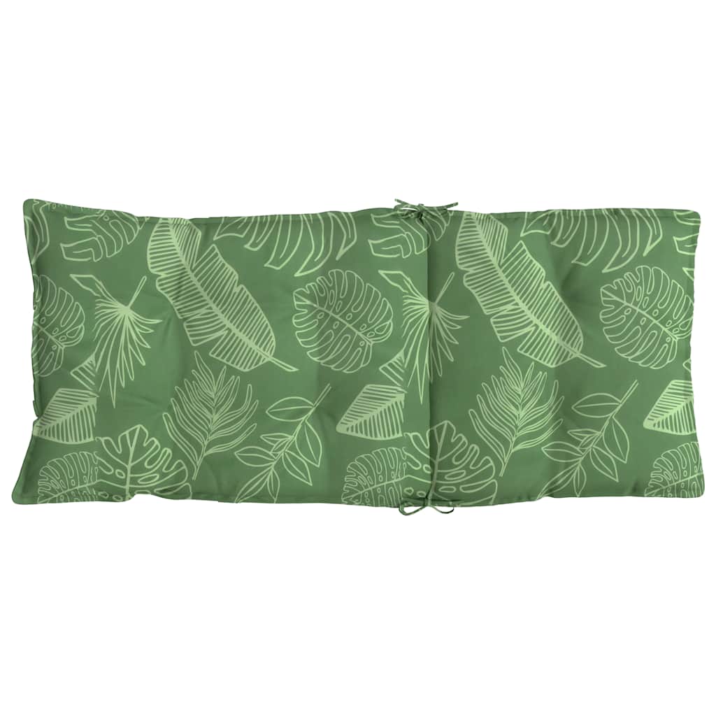 vidaXL Μαξιλάρια Καρέκλας με Ψηλή Πλάτη 4 τεμ. Σχ. Φύλλα Ύφασμα Oxford