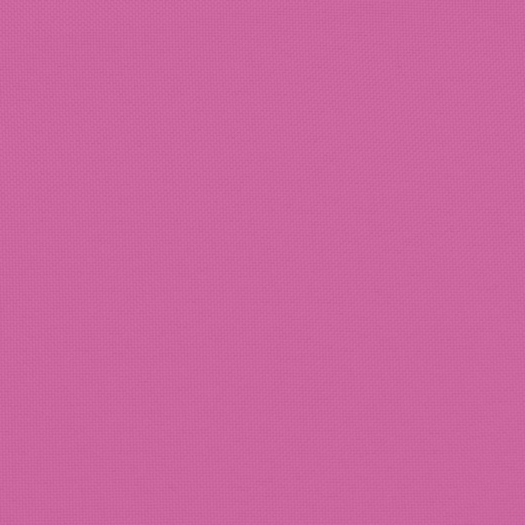 vidaXL Μαξιλάρια Καρέκλας με Ψηλή Πλάτη 4 τεμ. Ροζ από Ύφασμα Oxford