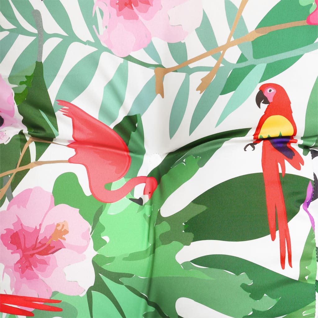 vidaXL Μαξιλάρια Καρέκλας με Πλάτη 2 τεμ. Πολύχρωμα Ύφασμα Oxford