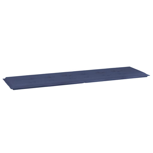 vidaXL αξιλάρι Πάγκου Κήπου Ναυτικό Μπλε 180x50x3 εκ. Ύφασμα Oxford