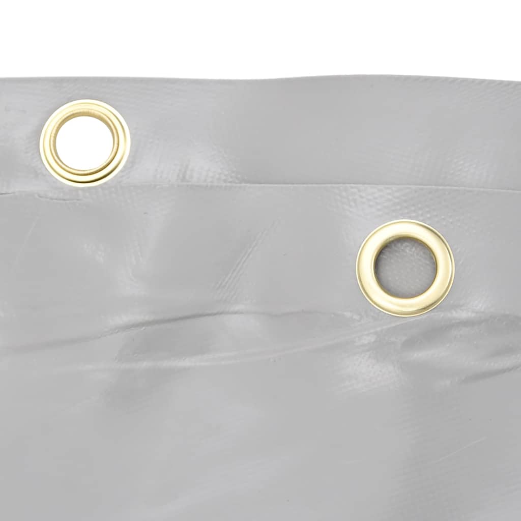 vidaXL Μουσαμάς Γκρι 1 x 2,5 μ. 650 γρ./μ²