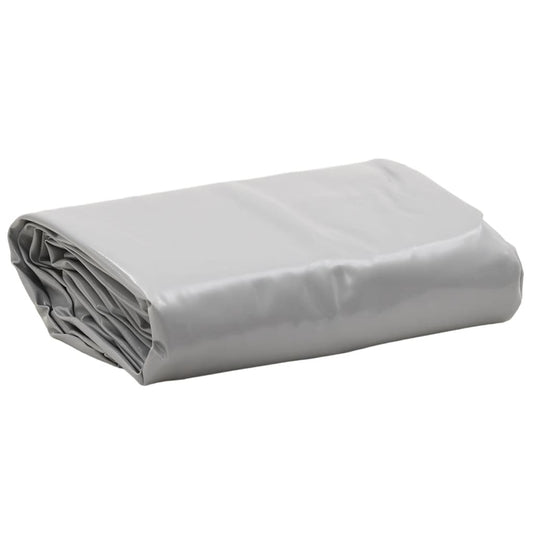 vidaXL Μουσαμάς Γκρι 1,5 x 2,5 μ. 650 γρ./μ²