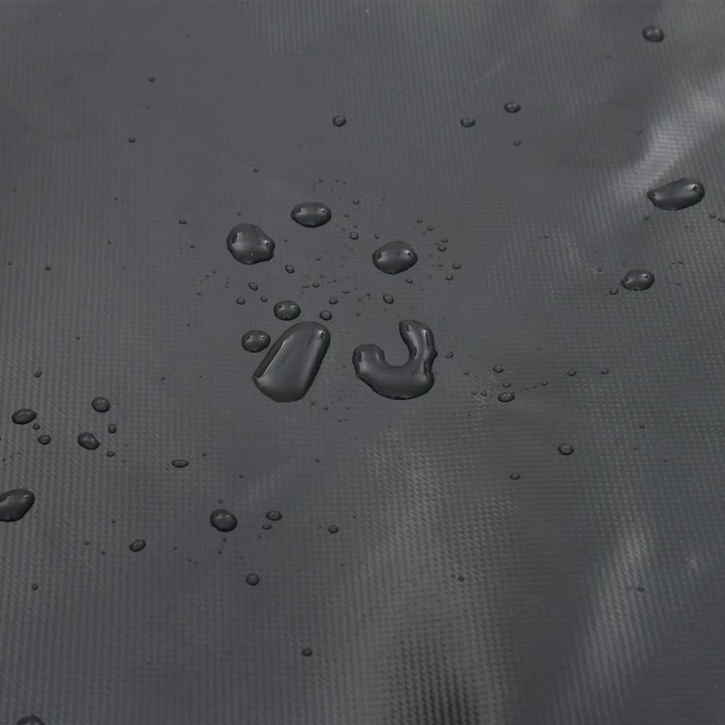 vidaXL Μουσαμάς Ανθρακί 650 γρ./μ.² 3x4 μ.