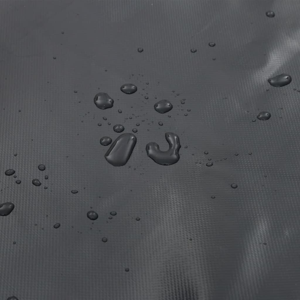 vidaXL Μουσαμάς Ανθρακί 650 γρ./μ.² 5x6 μ.