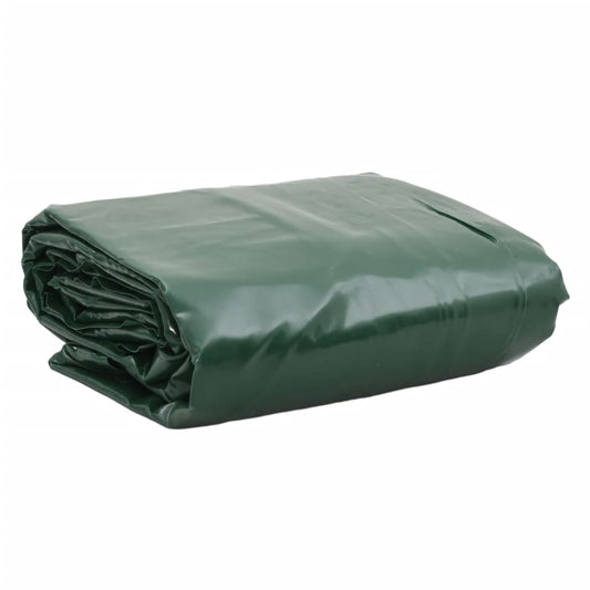 vidaXL Μουσαμάς Πράσινος 5 x 7 μ. 650 γρ./μ²