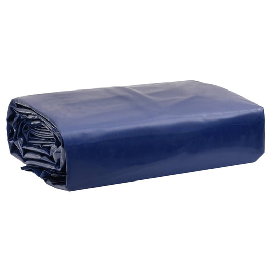 vidaXL Μουσαμάς Μπλε 1,5 x 2,5 μ. 650 γρ./μ²