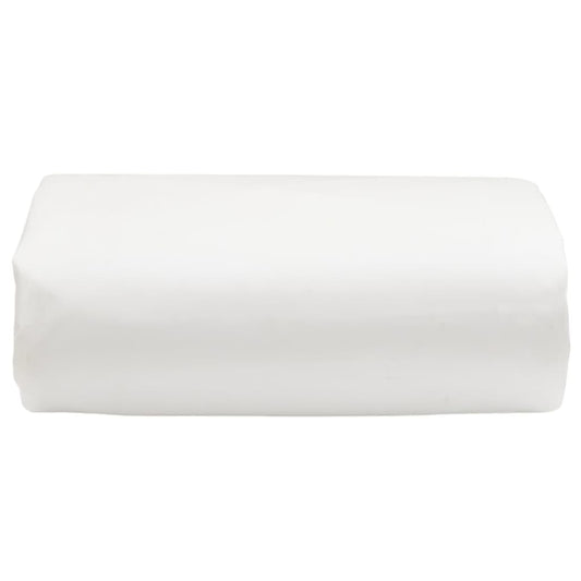 vidaXL Μουσαμάς Λευκός 1,5 x 2 μ. 650 γρ./μ²