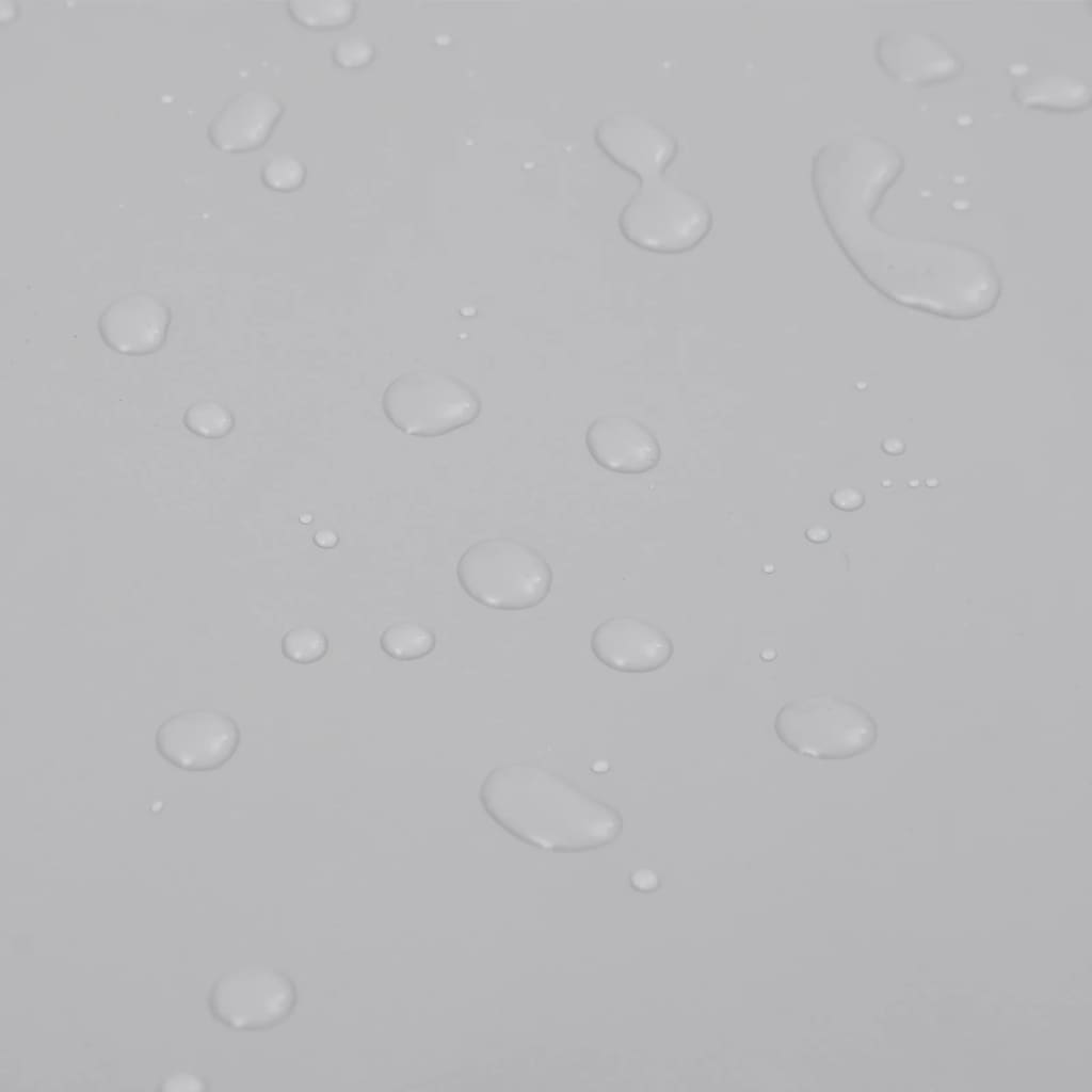 vidaXL Μουσαμάς Γκρι Ø 2,8 μ. 650 γρ./μ²