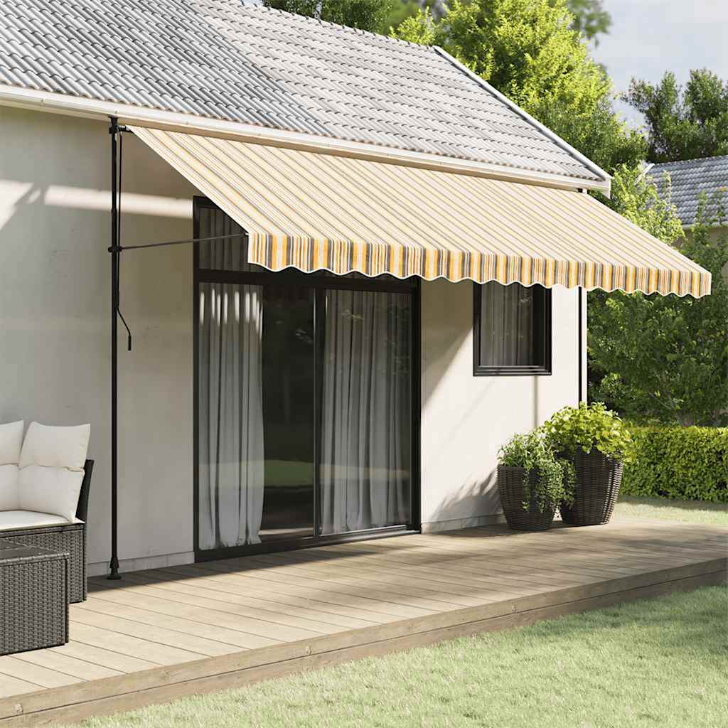 vidaXL Ανταλλακτικό Ύφασμα Τέντας Πολύχρωμο 450x300 εκ. Πολυεστέρας