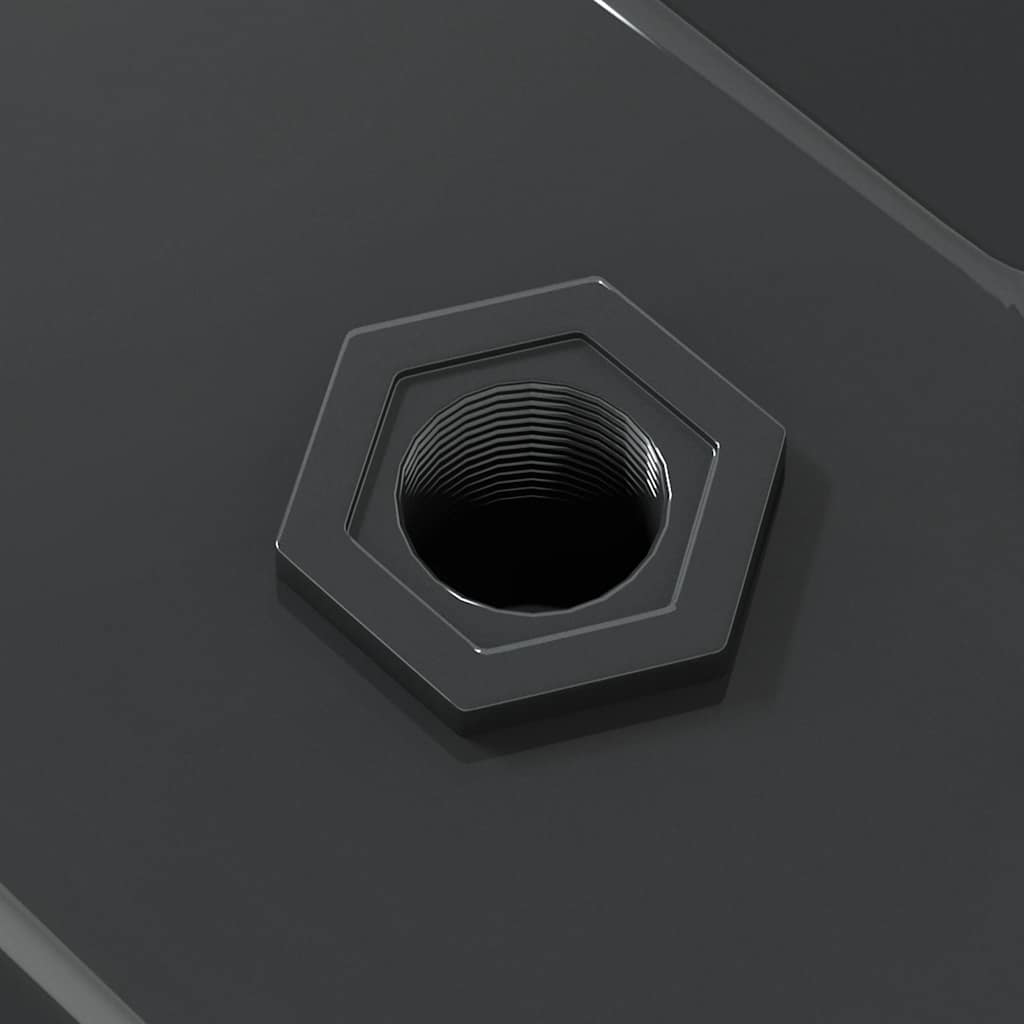 vidaXL Ράφια Τοίχου 2 τεμ. Μαύρο 100x40x3 εκ. Ανοξείδωτο Ατσάλι