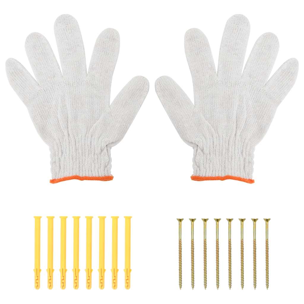 vidaXL Στηρίγματα Ραφιών 4 Τεμ. Ασημί 40x2,5x25 εκ. Ανοξείδωτο Ατσάλι