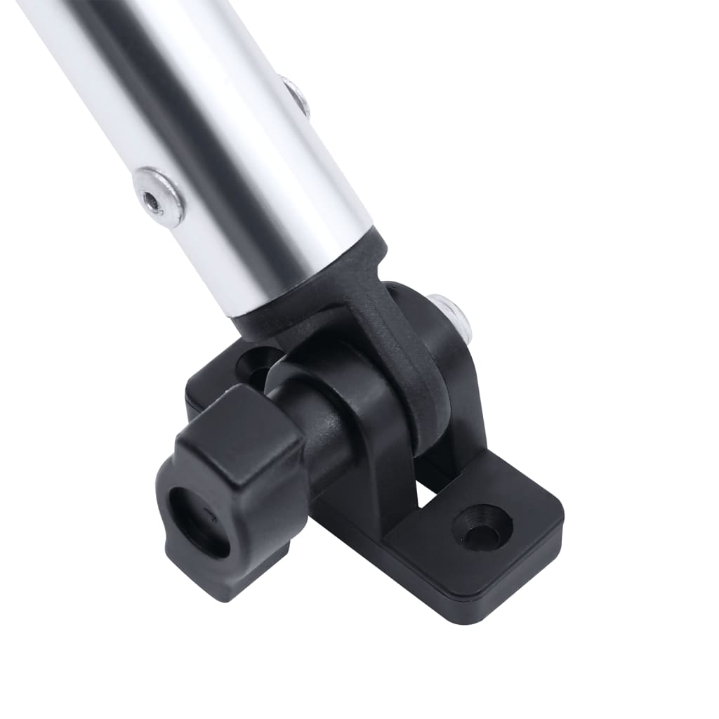 vidaXL Τέντα Σκάφους με 2 Αψίδες Μαύρη 150x120x110 εκ.