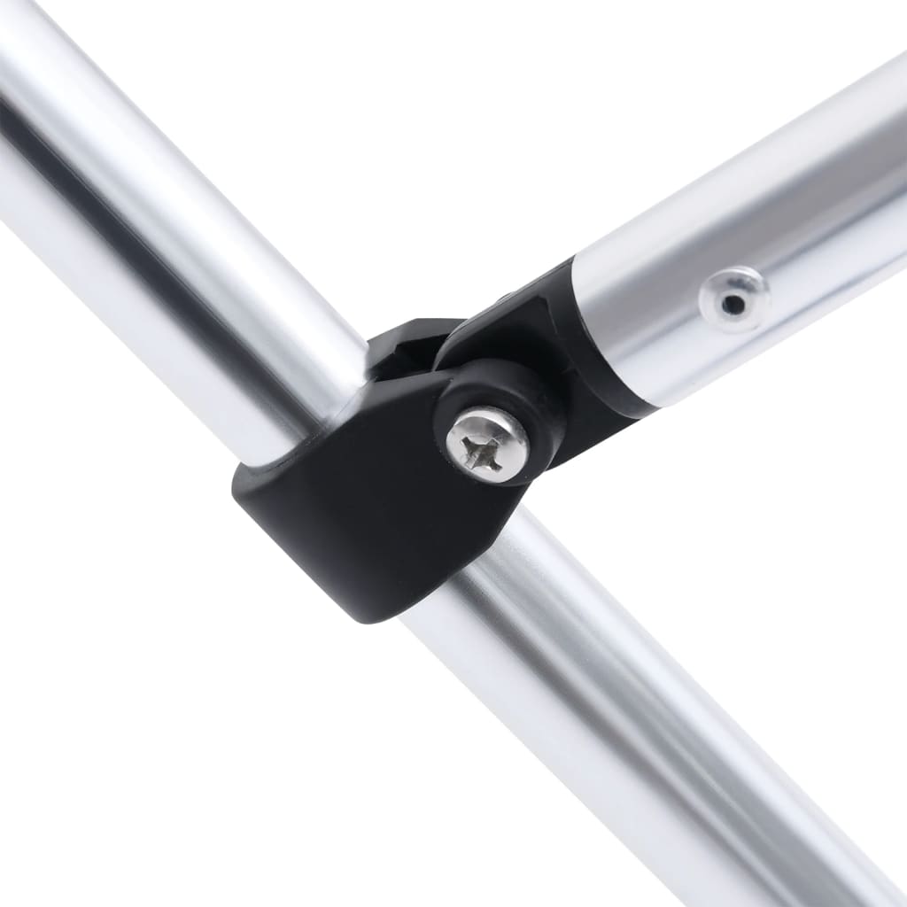 vidaXL Τέντα Σκάφους με 2 Αψίδες Μαύρη 180x150x110 εκ.