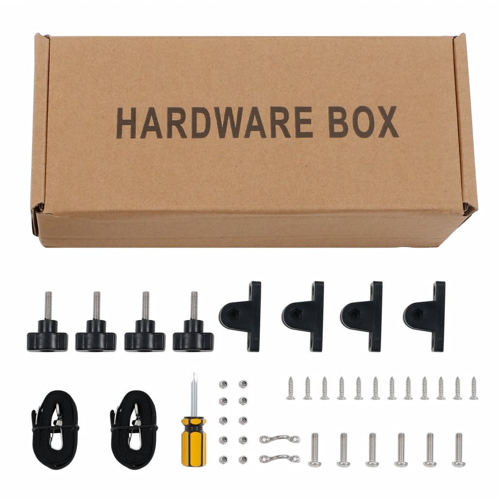 vidaXL Τέντα Σκάφους με 4 Αψίδες Γκρι 243x210x137 εκ.