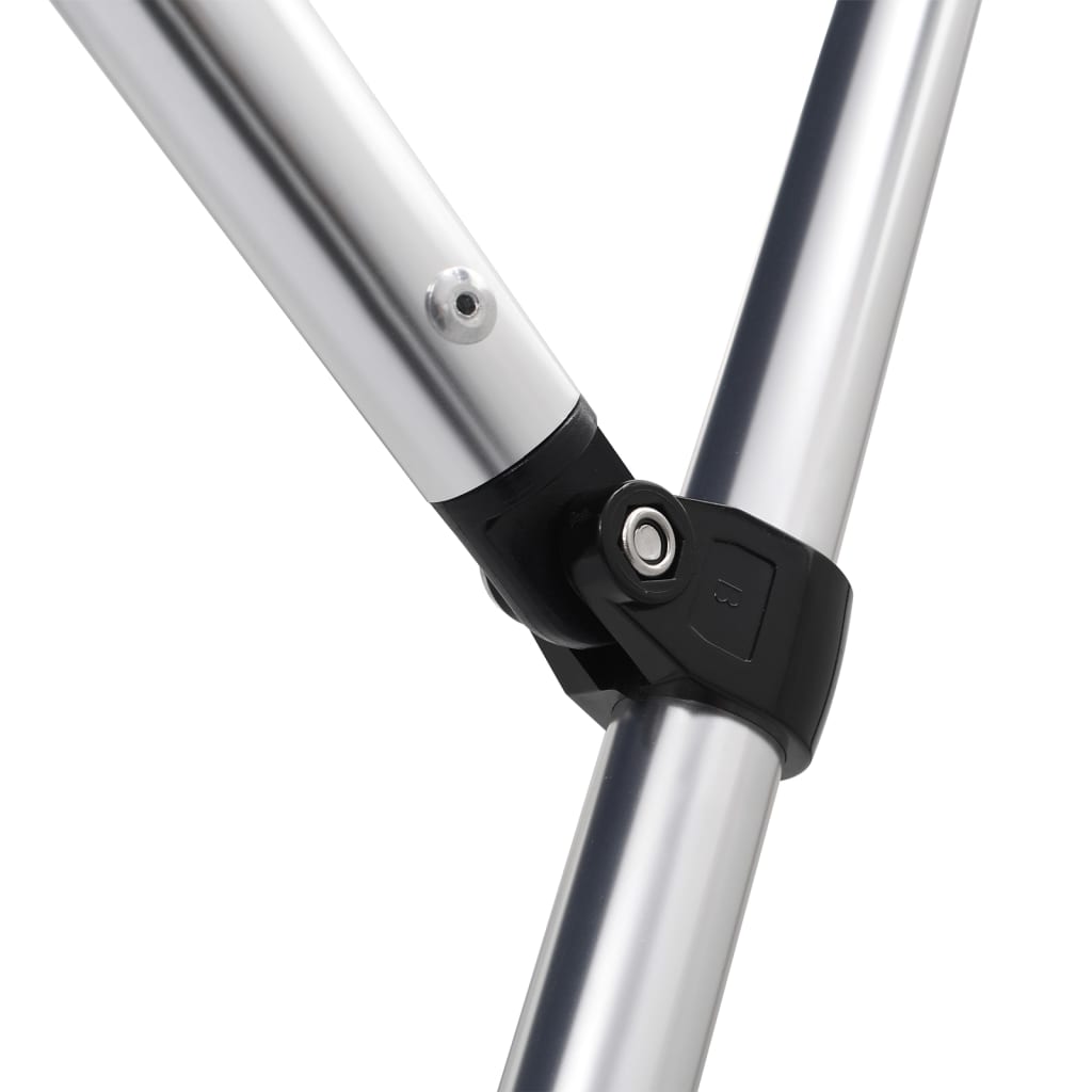 vidaXL Τέντα Σκάφους με 4 Αψίδες Γκρι 243x210x137 εκ.