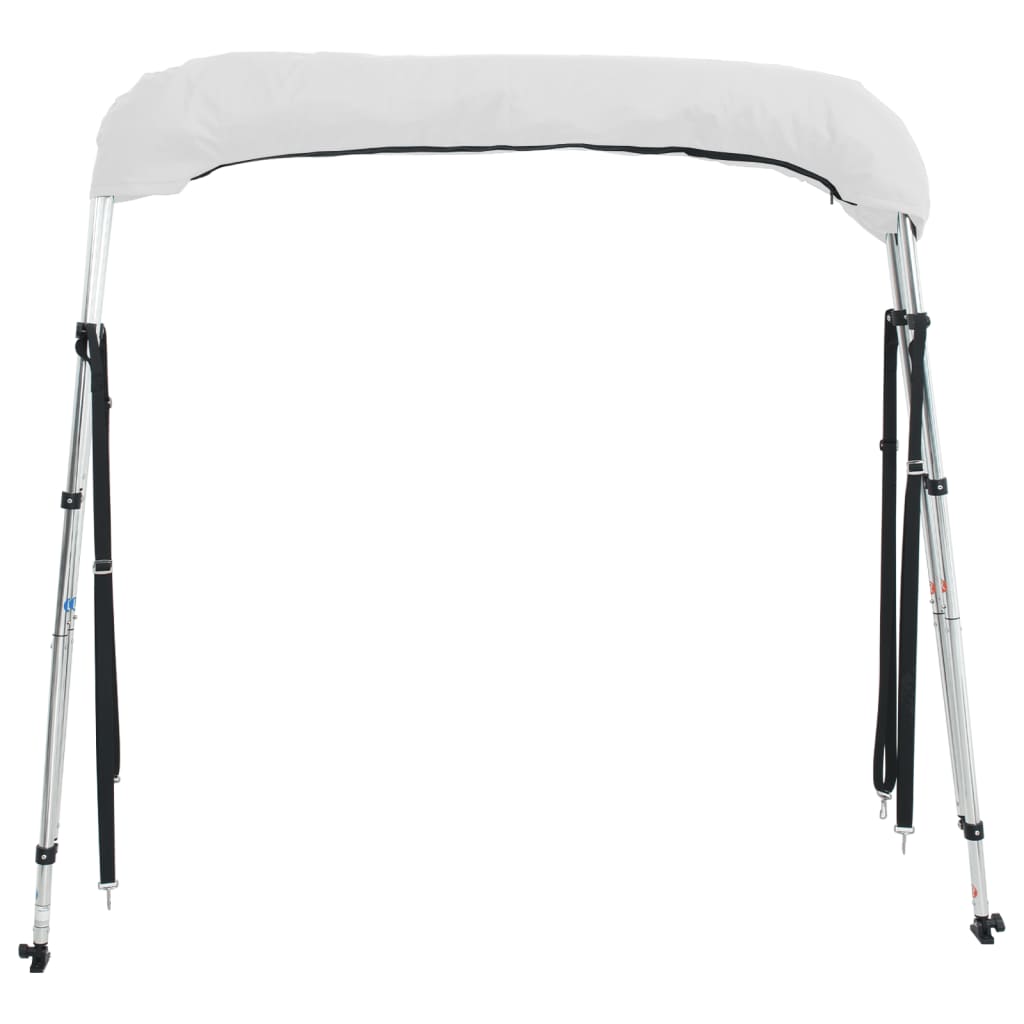 vidaXL Τέντα Σκάφους με 3 Αψίδες Τοιχώματα 183x(137-152)x137 εκ.